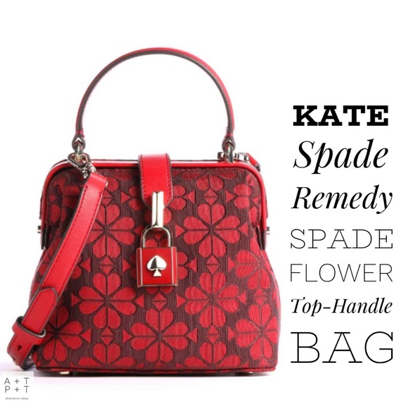 Kate Spade Remedy Spade Flower Top-Handle Bag